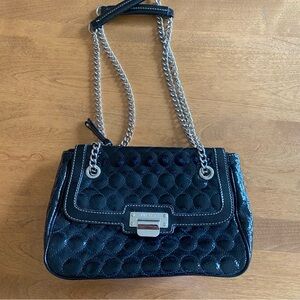Nine West Quilted Patent Leather Bag